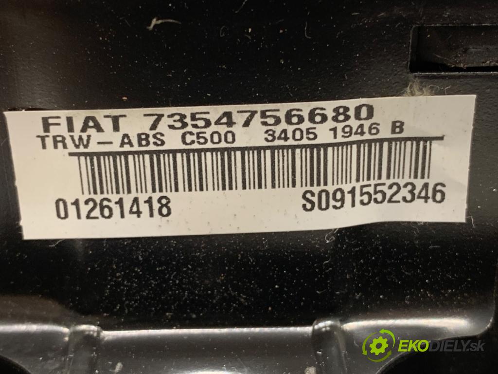 FIAT PUNTO II liftback 2009 44 kW 1.2 60 (188.030, .050, .130, .150, .230, .250) 1242 AirBag volantu 7354756680 (Airbag)