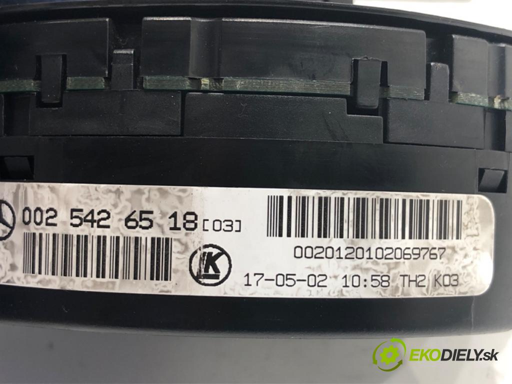 MERCEDES-BENZ W168 liftback 2002 60 kW A 140 (168.031, 168.131) 1598 Krúžok, slimák airbag 0025426518 (Airbag)