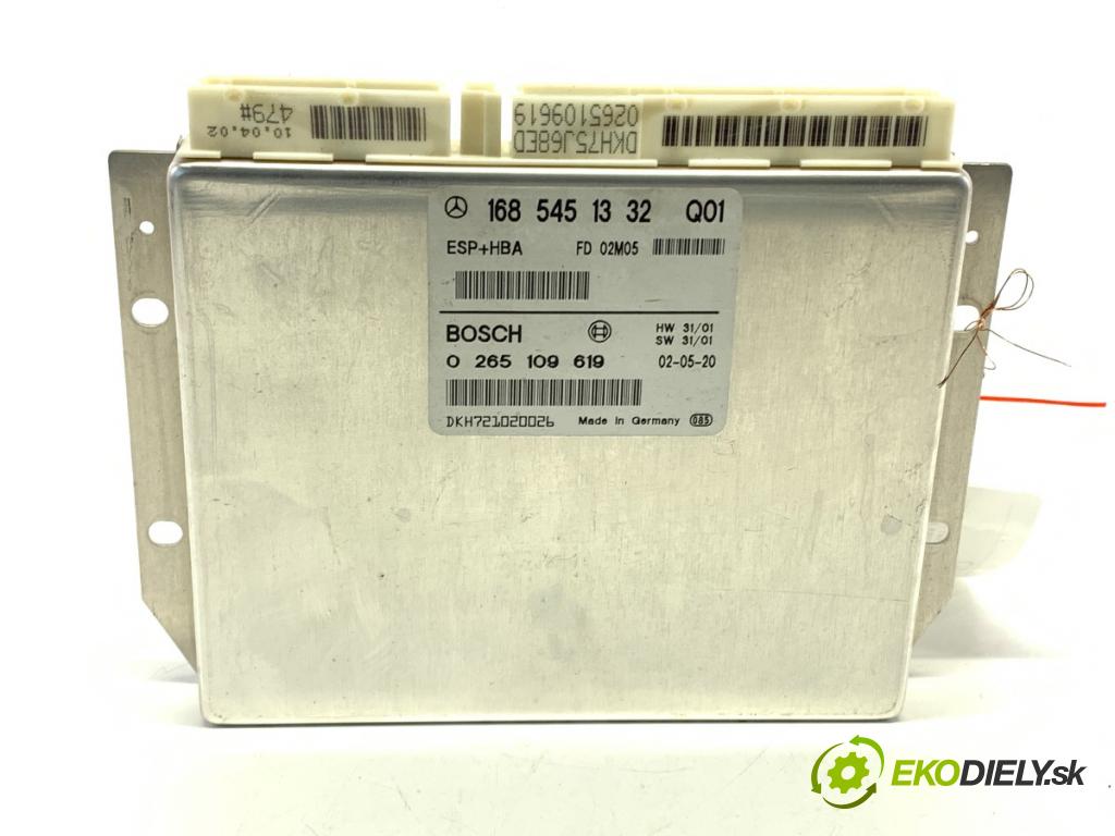 MERCEDES-BENZ W168 liftback 2002 60 kW A 140 (168.031, 168.131) 1598 riadiaca jednotka Motor 1685451332 (Riadiaca jednotka)