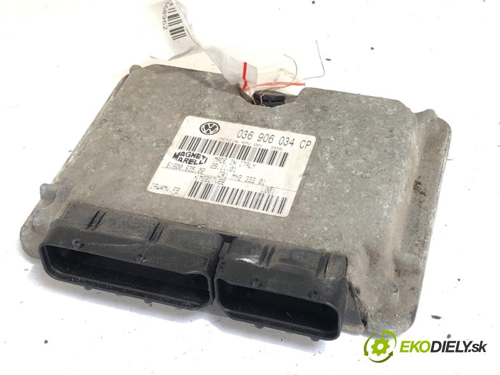 SEAT LEON I liftback 2001 77 kW 1.6 16 V 1598 riadiaca jednotka Motor 036906034CP (Riadiaca jednotka)