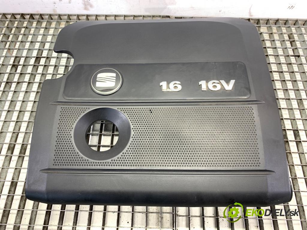 SEAT LEON I liftback 2001 77 kW 1.6 16 V 1598 Kryt Motor 036129607BF (Kryt motora)
