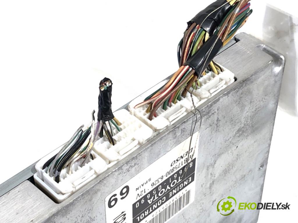 TOYOTA AVENSIS T25 sedan 2005 85 kW 2.0 D-4D (CDT250_) 1995 riadiaca jednotka Motor 89661-05690 (Riadiaca jednotka)