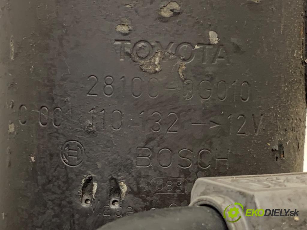 TOYOTA AVENSIS T25 sedan 2005 85 kW 2.0 D-4D (CDT250_) 1995 Štartér 28100-0G010 (Štartér)