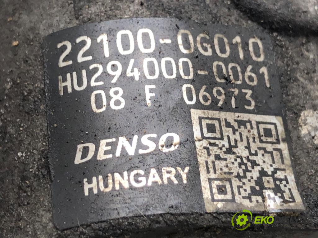 TOYOTA AVENSIS T25 sedan 2005 85 kW 2.0 D-4D (CDT250_) 1995 pumpa vstřikovací 22100-0G010 (Vstřikovací čerpadlo)
