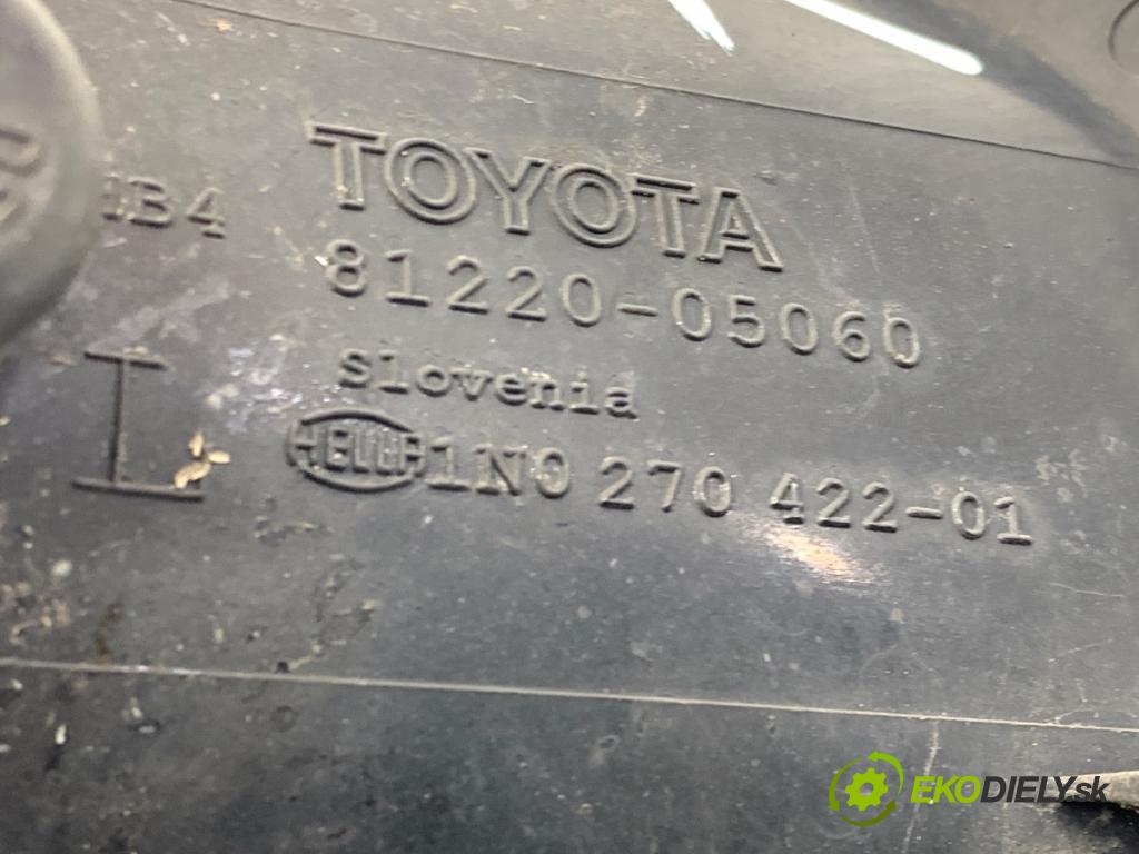 TOYOTA AVENSIS T25 sedan 2005 85 kW 2.0 D-4D (CDT250_) 1995 hmlové svetlo, hmlovka levý přední část 81220-05060
