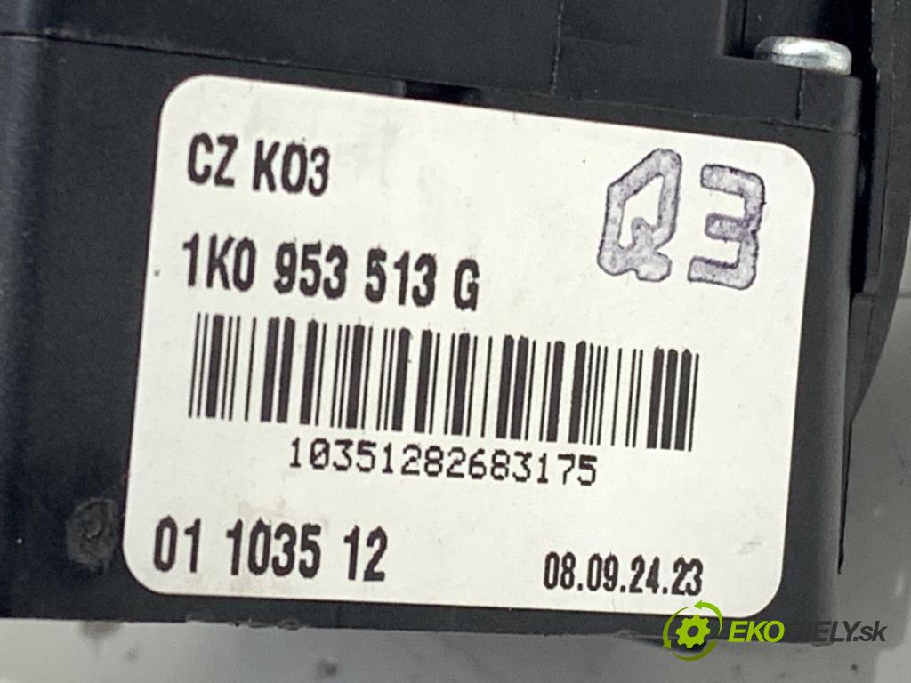 SKODA OCTAVIA II Kombi 2008 75 kW 1.6 1595 Prepínač kombinovaný 1K0953513G (Prepínacie páčky pod volantom)