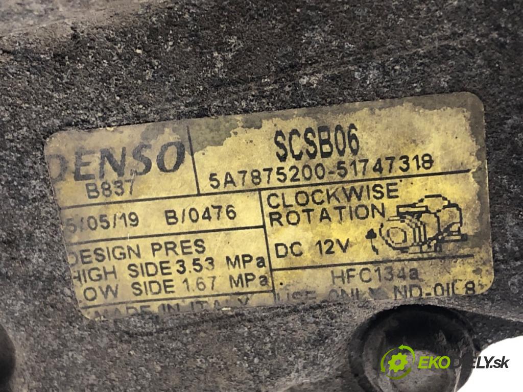FIAT PANDA II liftback 2005 40 kW 1.1 (169.AXA1A) 1108 Kompresor klimatizácie SCSB06 (Kompresor klimatizácie)