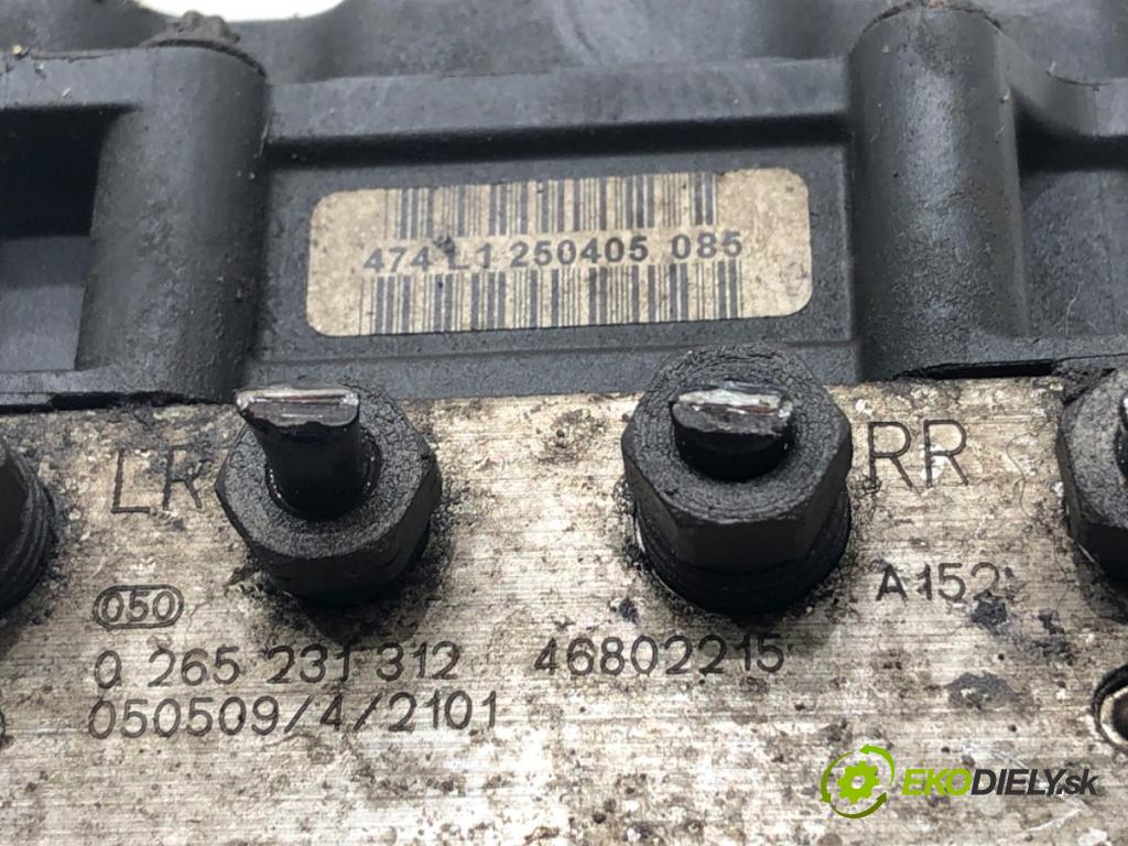 FIAT PANDA II liftback 2005 40 kW 1.1 (169.AXA1A) 1108 pumpa ABS 0265231312 (Pumpa ABS)