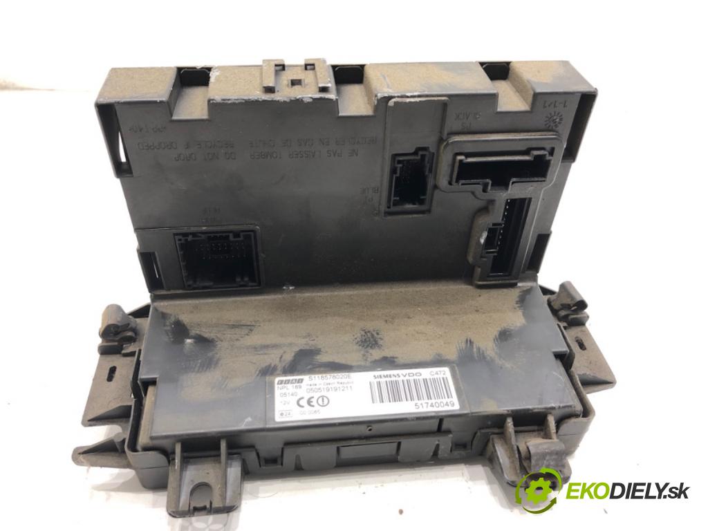 FIAT PANDA II liftback 2005 40 kW 1.1 (169.AXA1A) 1108 modul BSI 51740049 (Pojistková skříňka)