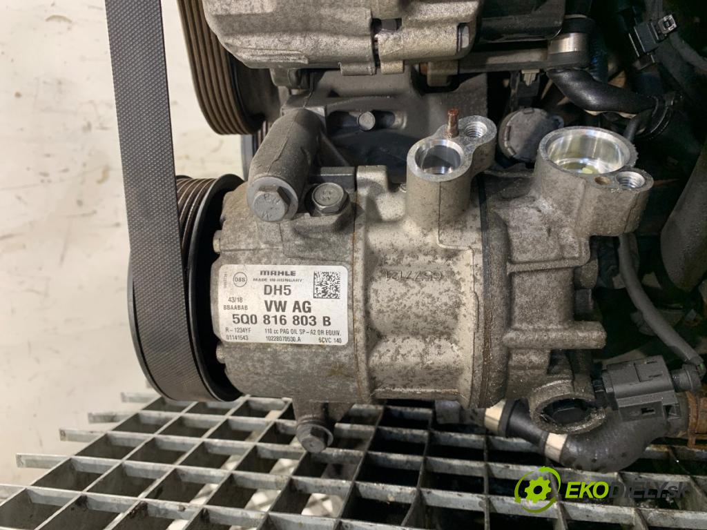 SKODA OCTAVIA III Kombi 2018 85 kW 1.6 TDI 1598 Motor KOMPLETNÍ: DGT