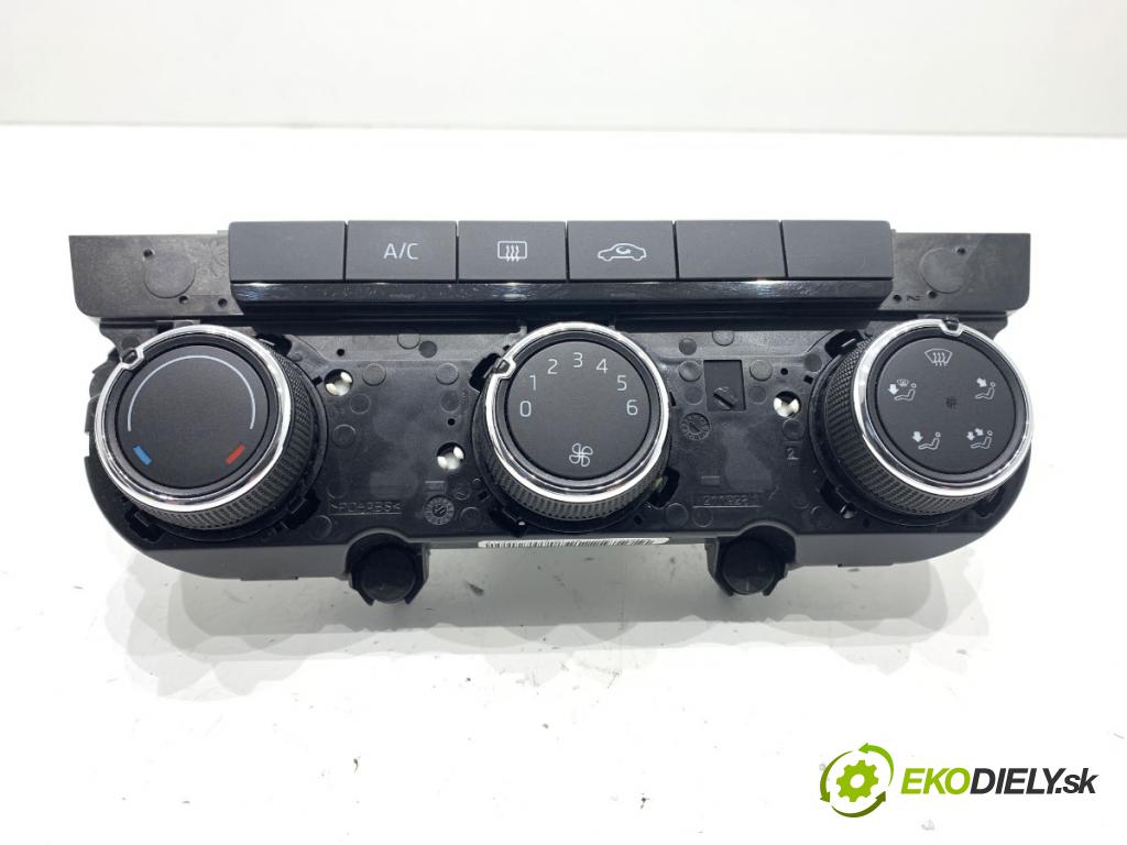 SKODA OCTAVIA III Kombi 2018 85 kW 1.6 TDI 1598 Panel ovládania kúrenia 5E0820047R (Prepínacie páčky pod volantom)