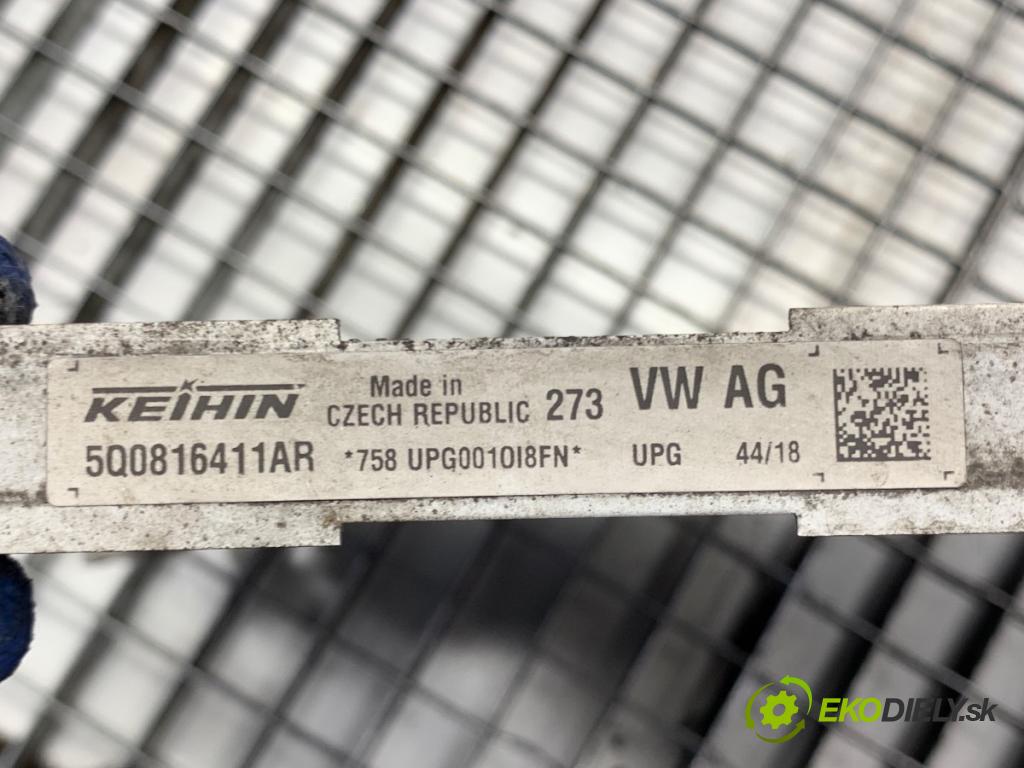SKODA OCTAVIA III Kombi 2018 85 kW 1.6 TDI 1598 Chladič klimatizácie 5Q0816411AR (Chladič klimatizácie)