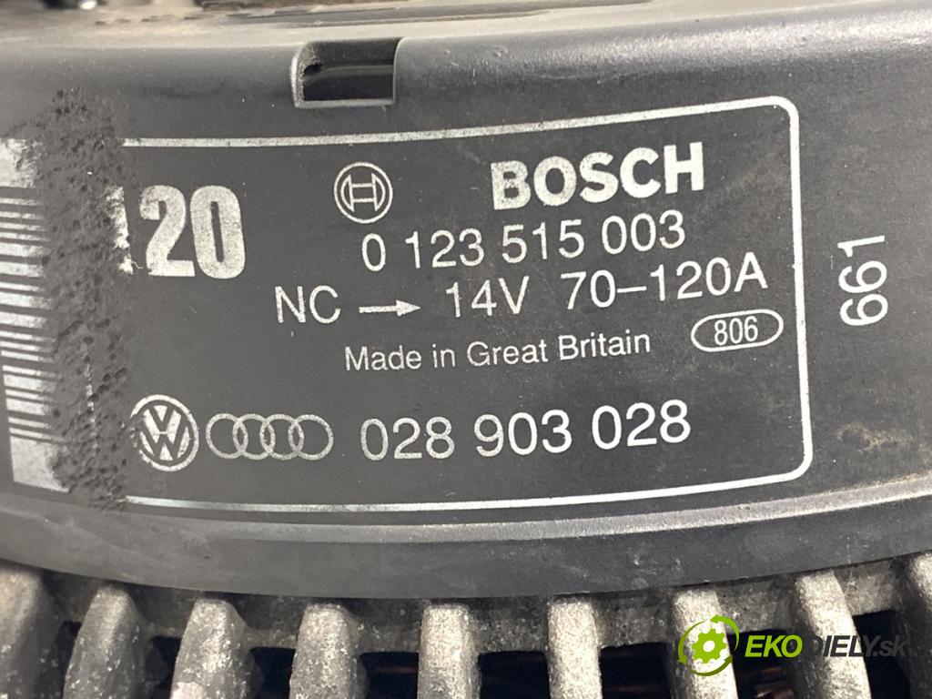 AUDI A4 B5 sedan 1996 81 kW 1.9 TDI 1896 Alternátor 028903028 (Alternátor)