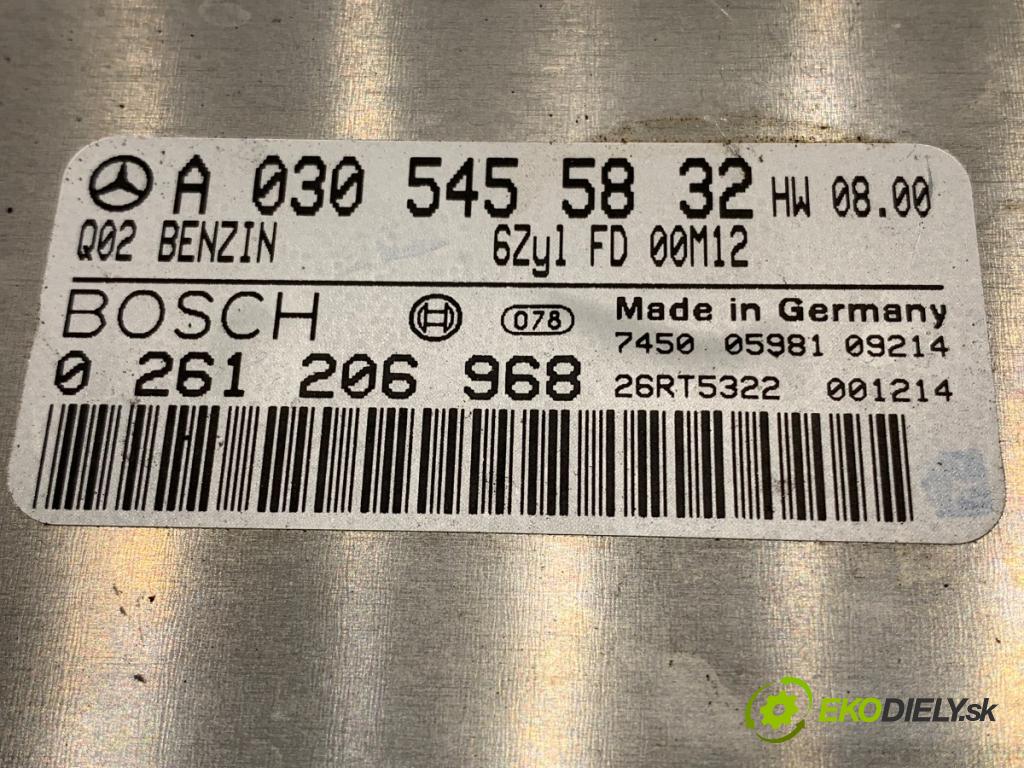 MERCEDES-BENZ W163 SUV 2001 160 kW ML 320 (163.154) 3199 riadiaca jednotka Motor A0305455832 (Riadiaca jednotka)