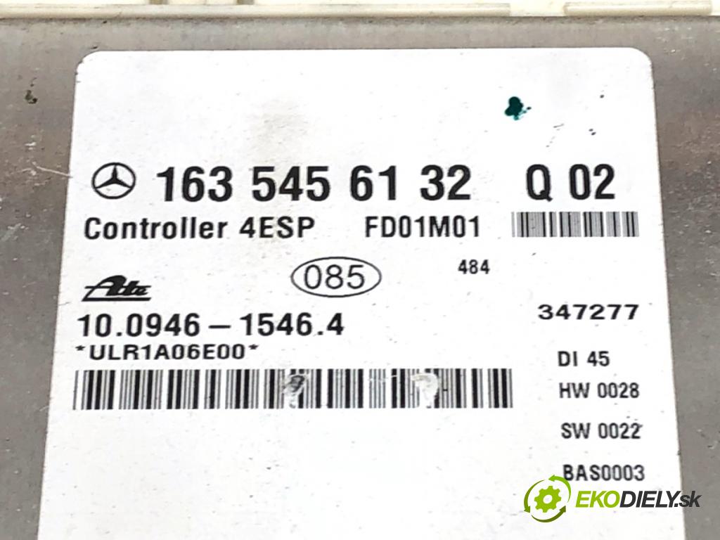 MERCEDES-BENZ W163 SUV 2001 160 kW ML 320 (163.154) 3199 Modul ESP 1635456132 (Riadiaca jednotka ostatné)