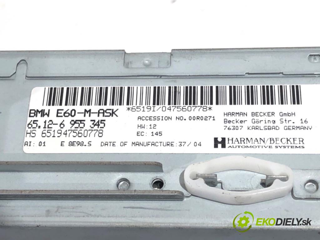 BMW E60 sedan 2004 130 kW 525 d 2497 čítač navigácie 6955345 (Elektrosúčasti ostatné)