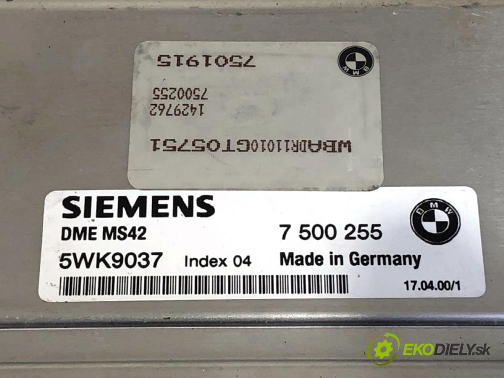 BMW E39 sedan 2000 110 kW 520 i 1990 riadiaca jednotka Motor 7500255 (Riadiaca jednotka)
