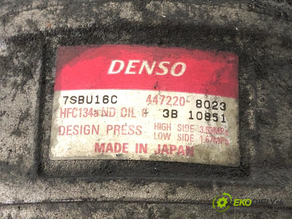 BMW E39 sedan 2000 110 kW 520 i 1990 Kompresor klimatizácie 447220-8023 (Kompresor klimatizácie)