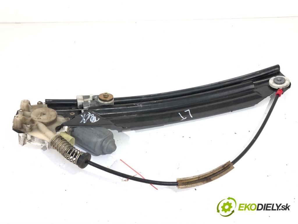 BMW E39 sedan 2000 110 kW 520 i 1990 mechanismus okna levý zadní část 8360512