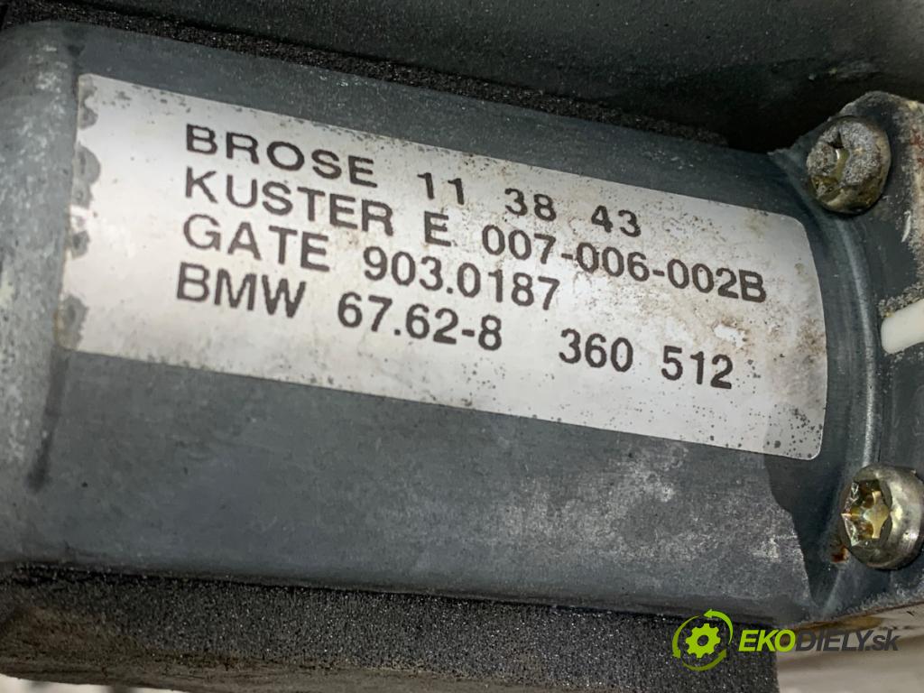 BMW E39 sedan 2000 110 kW 520 i 1990 mechanismus okna pravý přední část 8360512