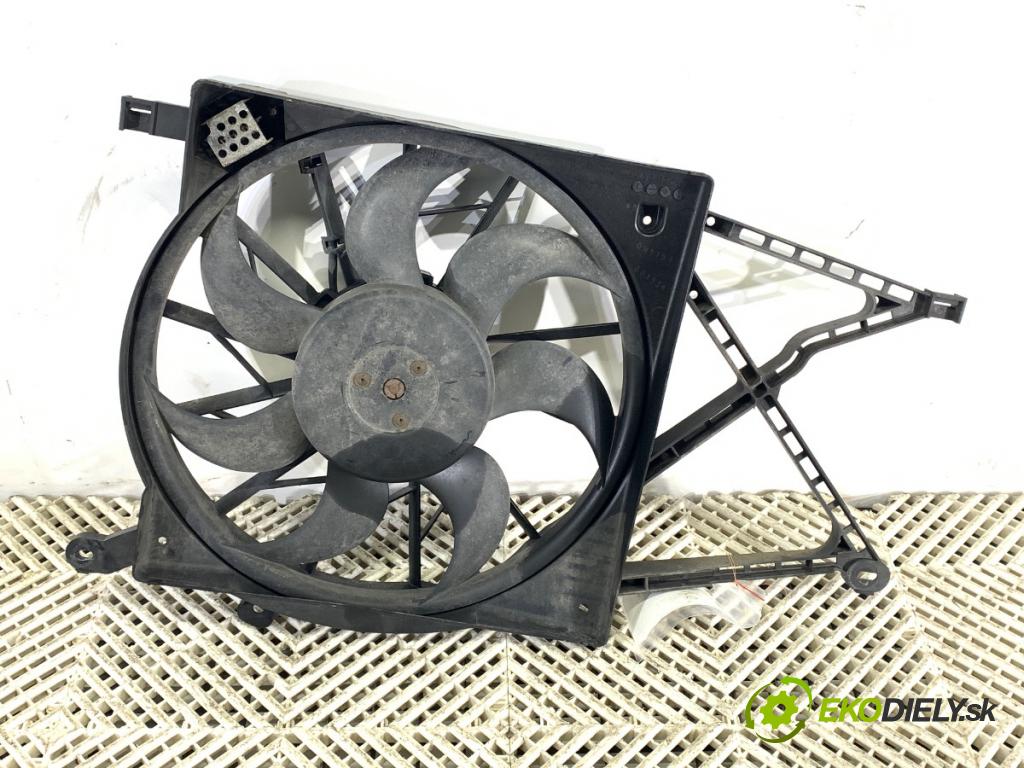 OPEL ASTRA G liftback 2000 62 kW 1.6 (F08, F48) 1598 Ventilátor klimatizácie 90570739 (Ventilátor chladiča klimatizácie)
