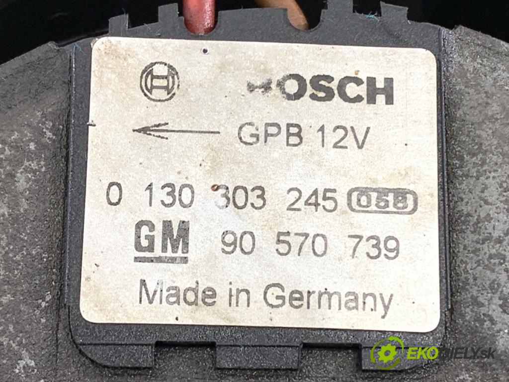 OPEL ASTRA G liftback 2000 62 kW 1.6 (F08, F48) 1598 Ventilátor klimatizácie 90570739 (Ventilátor chladiča klimatizácie)