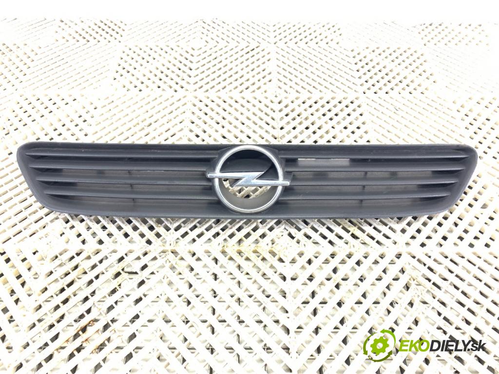 OPEL ASTRA G liftback 2000 62 kW 1.6 (F08, F48) 1598 mřížka maska 90588120 (Přední mřížka (maska chladiče))