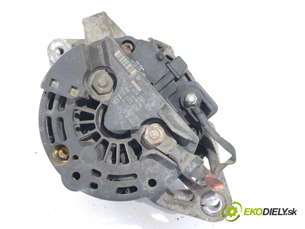 OPEL ASTRA G liftback 2000 62 kW 1.6 (F08, F48) 1598 Alternátor 09133600 (Alternátor)