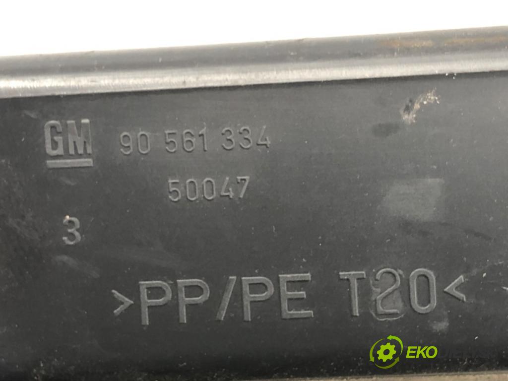 OPEL ASTRA G liftback 2000 62 kW 1.6 (F08, F48) 1598 Priehradka, kastlík spolujazdca 90561334 (Priehradka (kastlík))