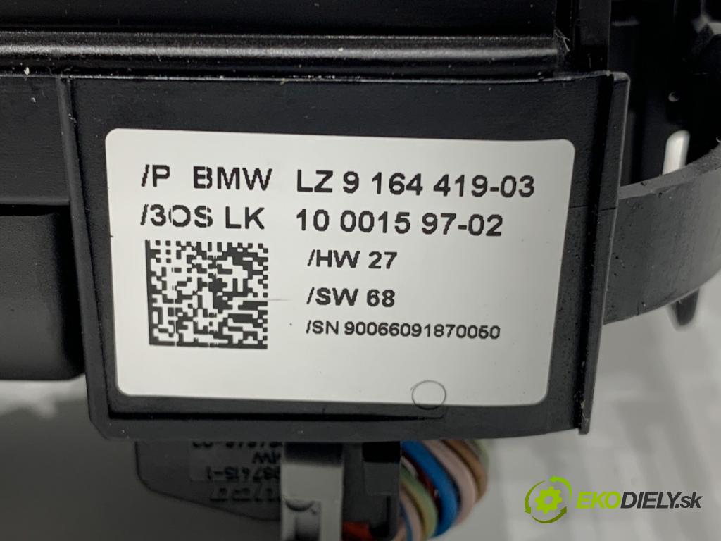 BMW E70 SUV 2009 200 kW 3.0 si 2996 Prepínač kombinovaný 9164419 (Prepínacie páčky pod volantom)
