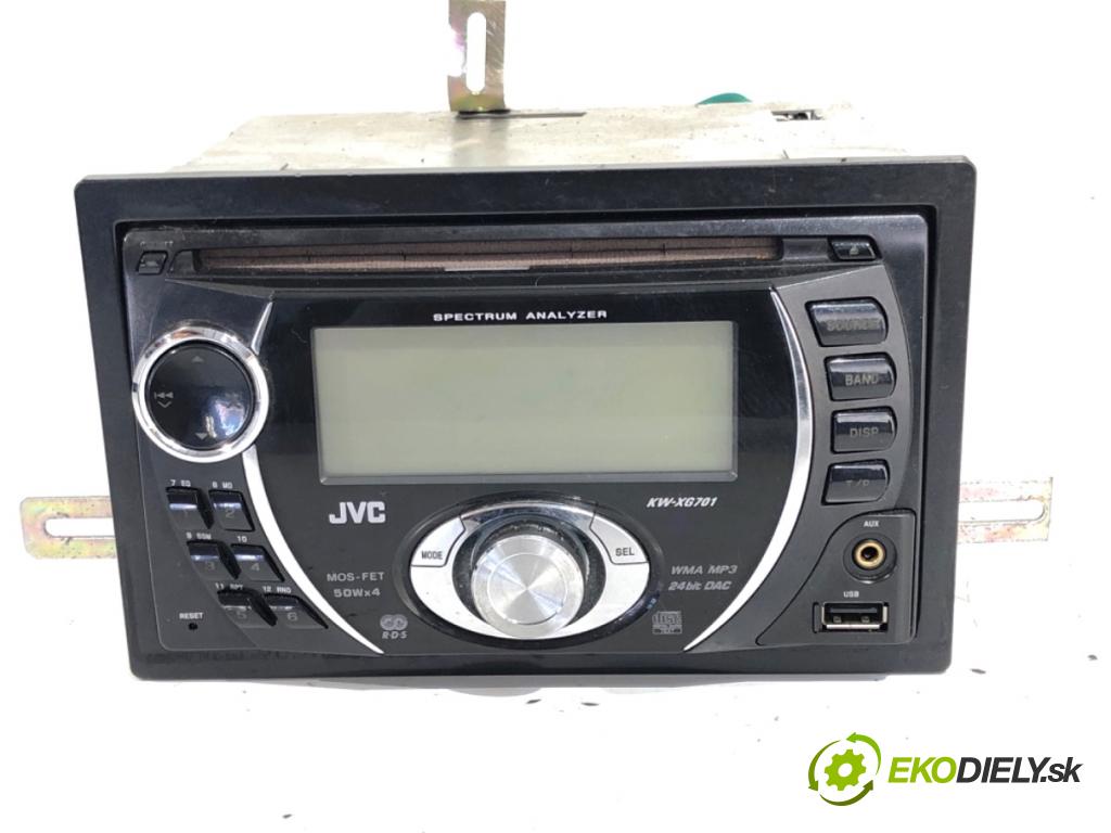 MITSUBISHI MIRAGE / SPACE STAR liftback 2013 52 kW 1.0 (A05A) 999 RADIO KW-XG701 (Audio zařízení)