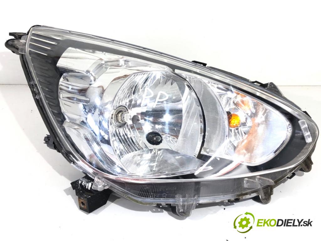 MITSUBISHI MIRAGE / SPACE STAR liftback 2013 52 kW 1.0 (A05A) 999 Svetlomet pravy predný 