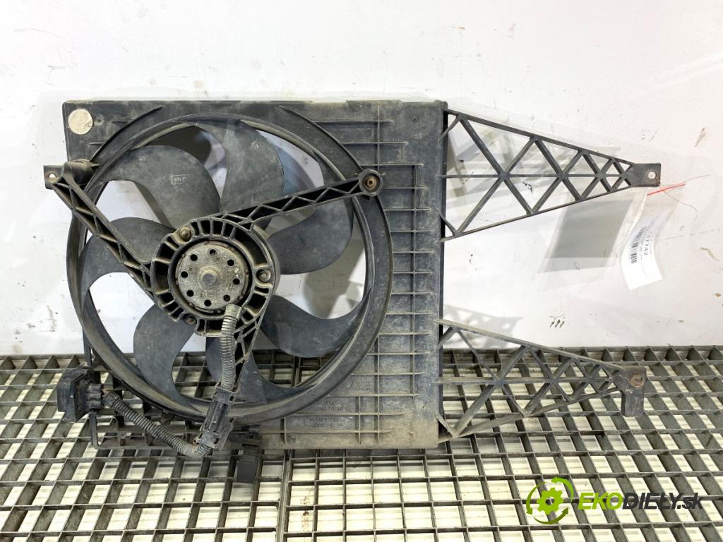 VW GOLF IV liftback 1998 74 kW 1.6 1595 Ventilátor chladiča 1J0121207D (Ventilátor)