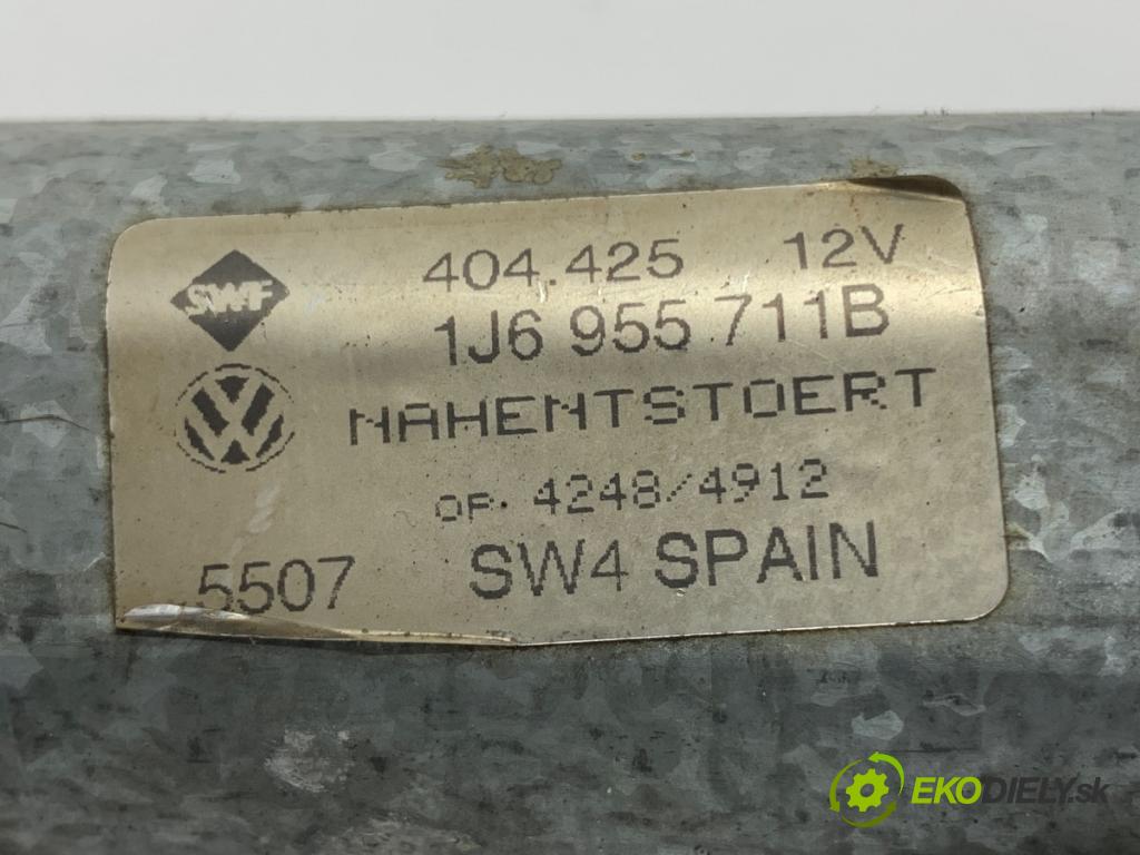 VW GOLF IV liftback 1998 74 kW 1.6 1595 motor stěračů zadní část 1J6955711B