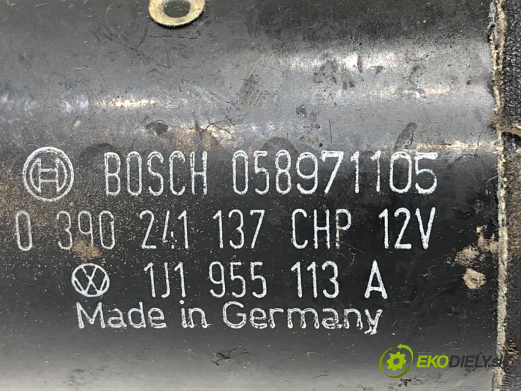 VW GOLF IV liftback 1998 74 kW 1.6 1595 Mechanizmus stieračov predný 1J1955113A (Motorček stieračov predný)