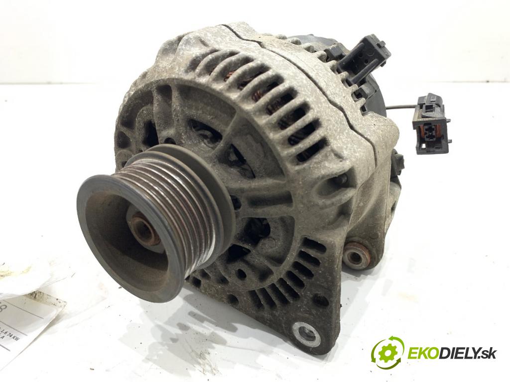 VW GOLF IV liftback 1998 74 kW 1.6 1595 Alternátor 037903025B (Alternátor)