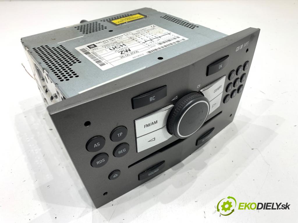 OPEL ZAFIRA B nadwozie wielkoprzestrzenne (MPV) 2006 74 kW 1.9 CDTI (M75) 1910 RADIO 13251048 (Audio zariadenie)