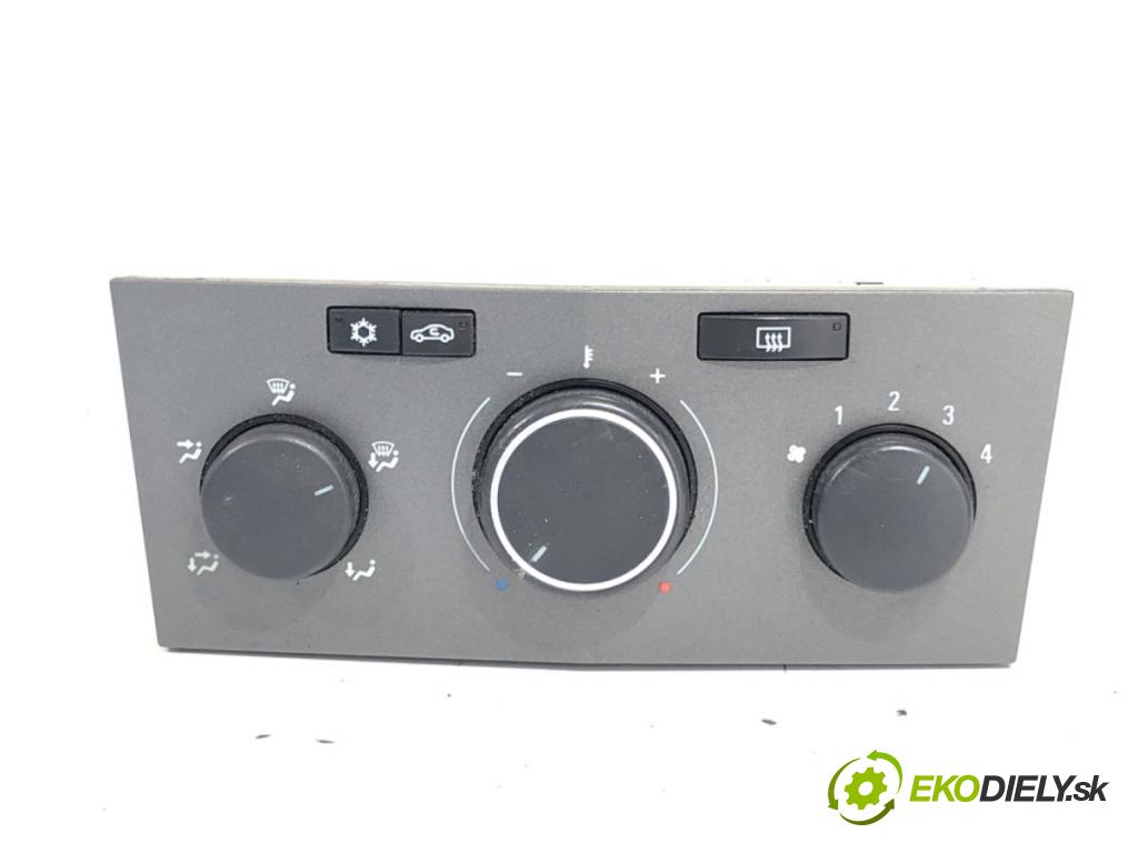 OPEL ZAFIRA B nadwozie wielkoprzestrzenne (MPV) 2006 74 kW 1.9 CDTI (M75) 1910 Panel ovládania kúrenia 13201300 (Prepínacie páčky pod volantom)