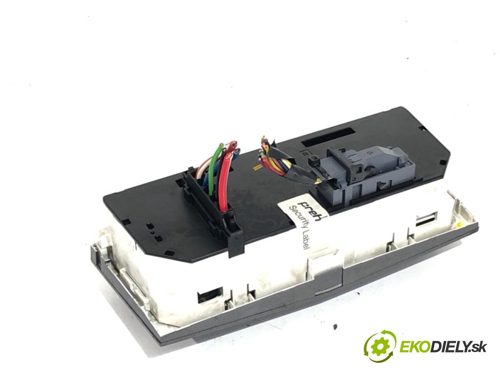 OPEL ZAFIRA B nadwozie wielkoprzestrzenne (MPV) 2006 74 kW 1.9 CDTI (M75) 1910 Panel ovládania kúrenia 13201300 (Prepínacie páčky pod volantom)