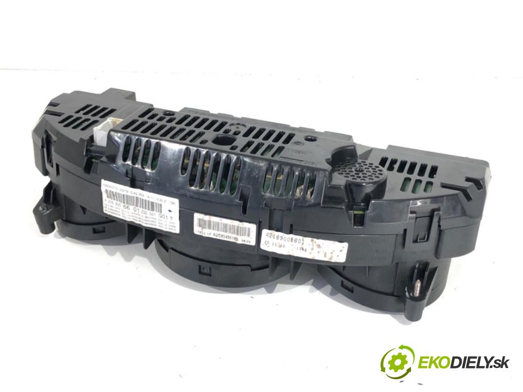 MERCEDES-BENZ C218 coupe 2013 195 kW CLS 350 CDI / d (218.323) 2987 Prístrojovka A2189006601 (Prístrojová doska)