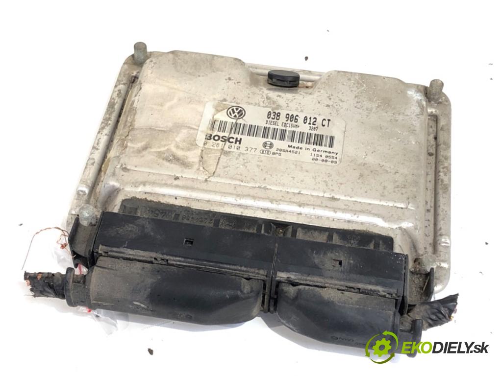 VW POLO liftback 2000 47 kW 1.9 D 1896 riadiaca jednotka Motor 038906012CT (Riadiaca jednotka)