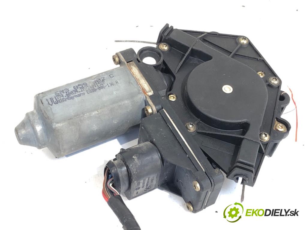 VW POLO liftback 2000 47 kW 1.9 D 1896 motor sťahovaní okna pravý přední část 