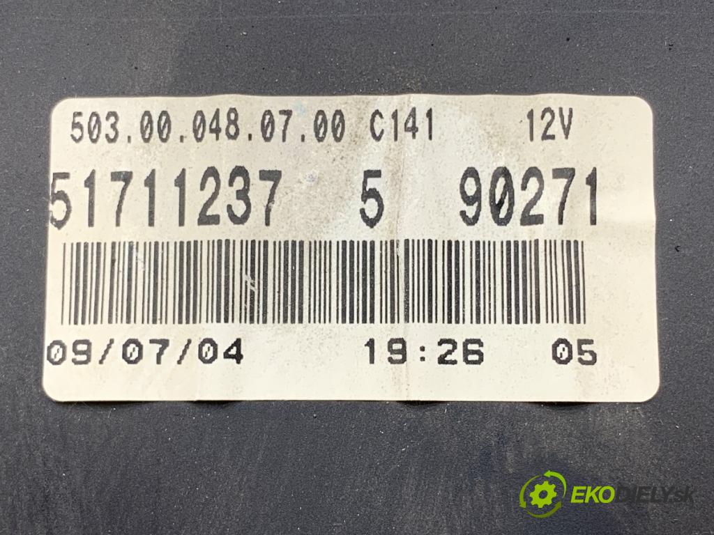 FIAT PANDA II liftback 2004 44 kW 1.2 (169.AXB11, 169.AXB1A) 1242 Prístrojovka 51711237 (Prístrojová doska)