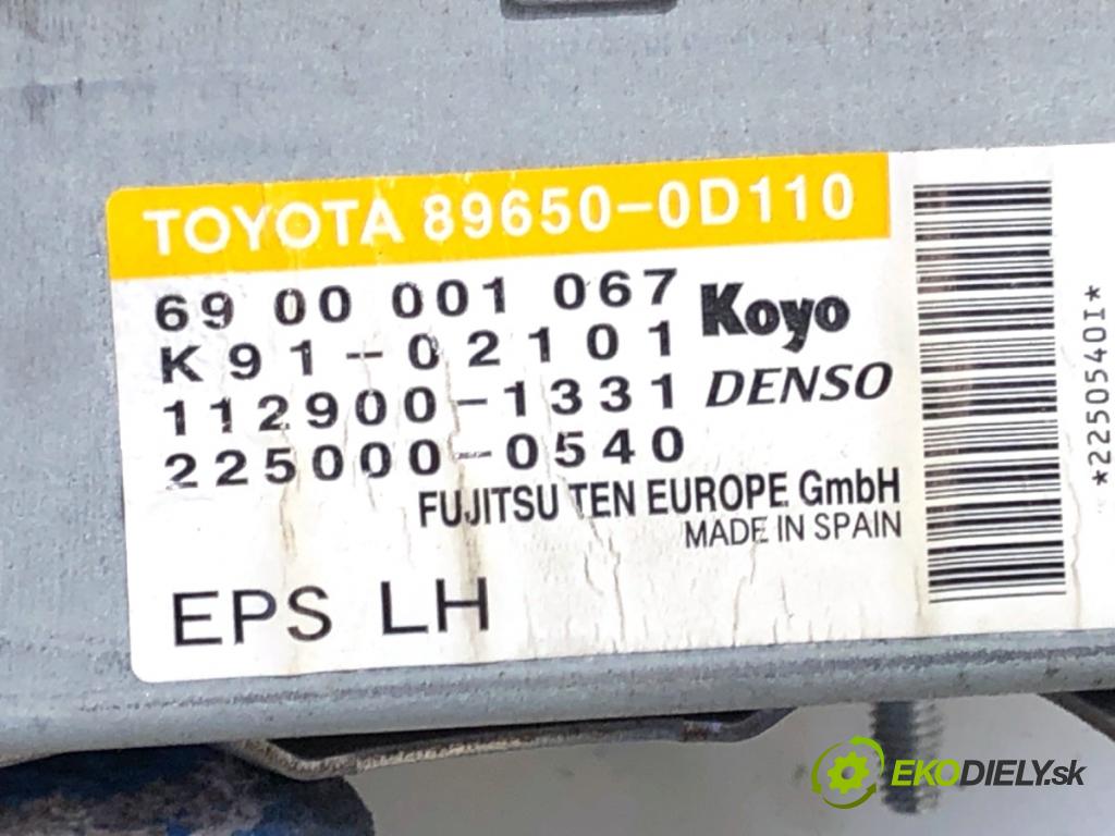 TOYOTA YARIS II liftback 2006 51 kW 1.0 VVT-i (KSP90_) 998 Modul servočerpadlo 89650-0D110 (Riadiaca jednotka ostatné)