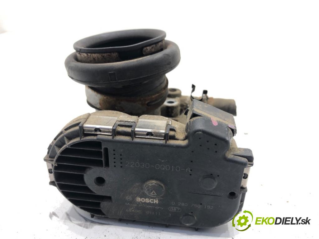 TOYOTA YARIS II liftback 2006 51 kW 1.0 VVT-i (KSP90_) 998 Škrtiaca klapka 22030-0Q010-A (Škrtiaca klapka)