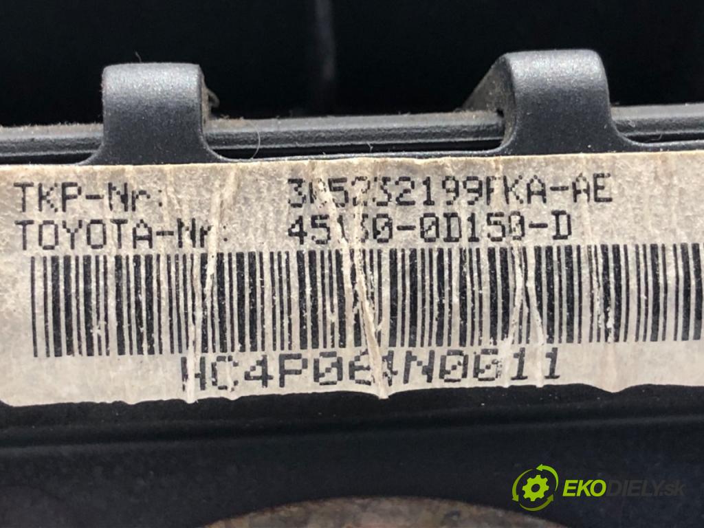 TOYOTA YARIS II liftback 2006 51 kW 1.0 VVT-i (KSP90_) 998 AirBag volantu 45130-0D150-D (Airbag)