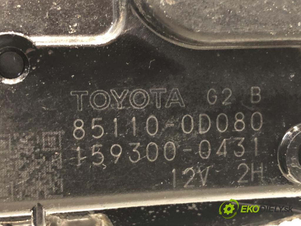 TOYOTA YARIS II liftback 2006 51 kW 1.0 VVT-i (KSP90_) 998 Mechanizmus stieračov predný 85110-0D080 (Motorček stieračov predný)