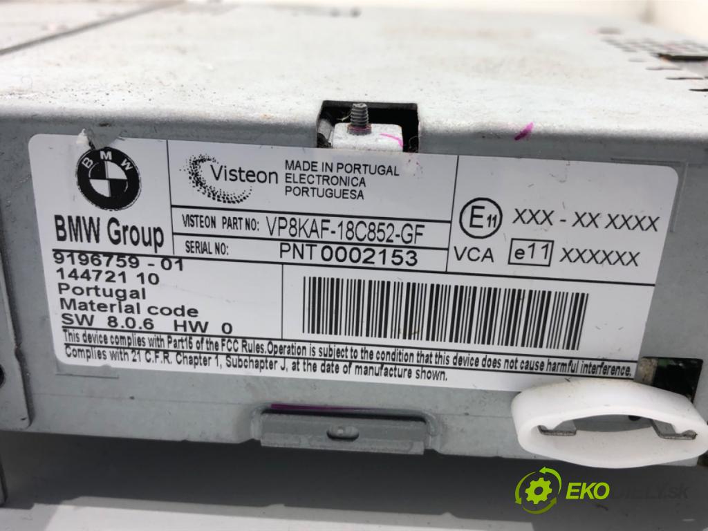 BMW E70 SUV 2009 200 kW 3.0 si 2996 čítač navigácie 9196759 (Elektrosúčasti ostatné)