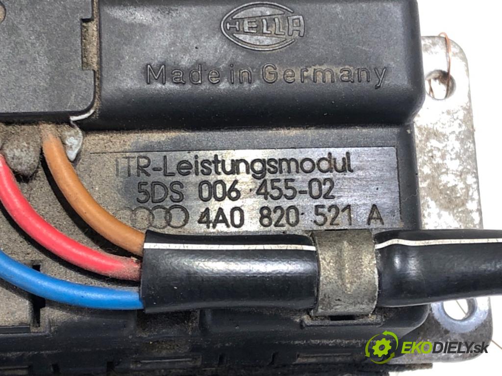 AUDI A6 C4 sedan 1996 103 kW 2.5 TDI 2461 odpor rezistor topení vzduchu 4A0820521A (Odpor topení)