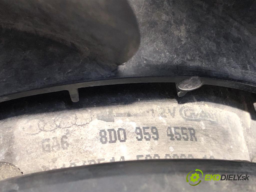 VW PASSAT B5 FL sedan 2002 96 kW 1.9 TDI 1896 Ventilátor klimatizácie 8D0959455R (Ventilátor chladiča klimatizácie)